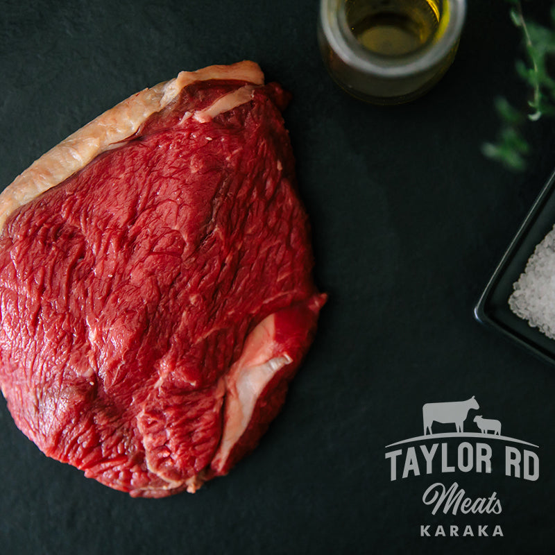 Explore Taylor Road Meats' succulent Beef Rump Steak, known for its robust flavour and tender texture, perfect for grilling, frying, or roasting to perfection