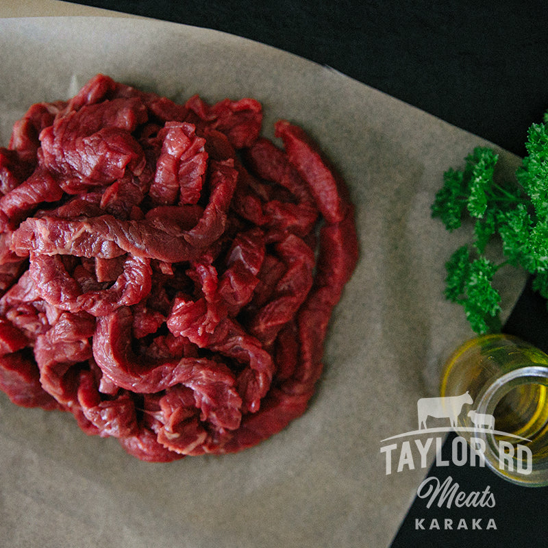 Taylor Road Meats offers high-quality Beef Stir Fry, perfect for creating quick and delicious meals packed with flavour, ideal for stir-frying or adding to your favourite recipes