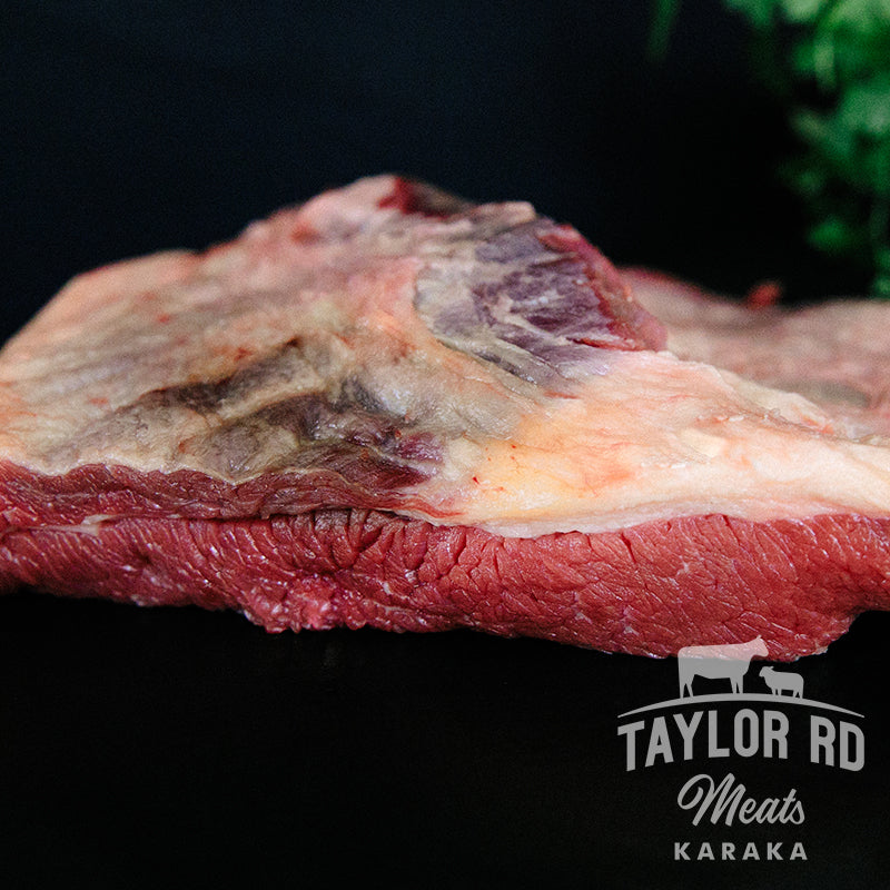 Taylor Road Meats offers succulent beef brisket, renowned for its rich flavour and tender texture, perfect for slow cooking or smoking to perfection.