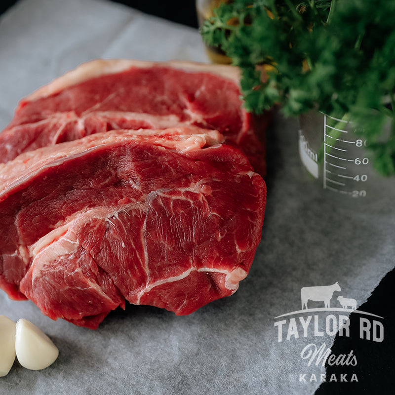 Taylor Road Meats presents Cross Cut Blade Beef, renowned for its rich flavour and versatility in cooking, perfect for slow cooking, braising, or stewing to perfection