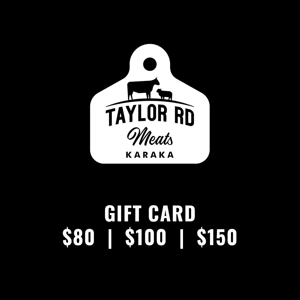 Taylor Rd Gift Cards - Taylor Rd Meats