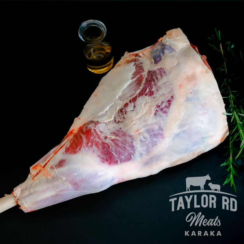 Taylor Road Meats offers premium Lamb Roast Leg, expertly prepared for succulence and flavour, perfect for roasting to perfection for a memorable meal.