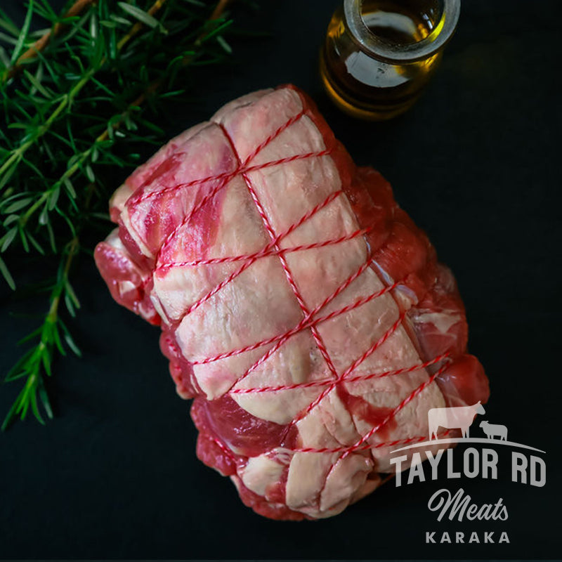 Taylor Road Meats presents succulent Lamb Rolled Roast, expertly prepared for tenderness and flavour, perfect for roasting to perfection for a delicious meal