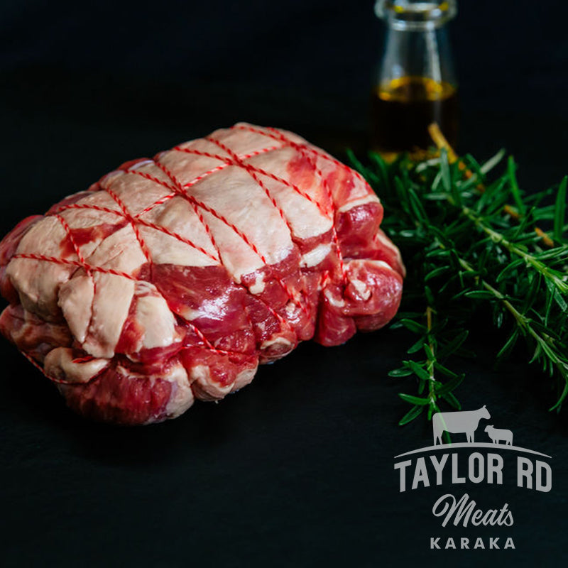 Taylor Road Meats presents succulent Lamb Rolled Roast, expertly prepared for tenderness and flavour, perfect for roasting to perfection for a delicious meal