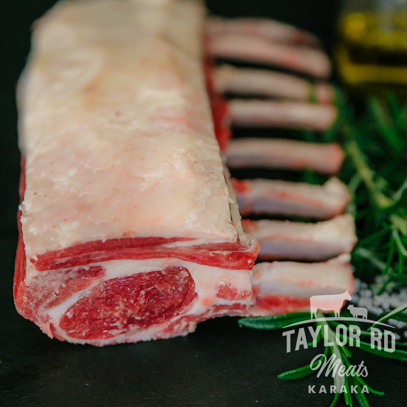 Taylor Road Meats offers premium Rack of Lamb, prized for its tender meat and delicious flavour, perfect for roasting or grilling to perfection