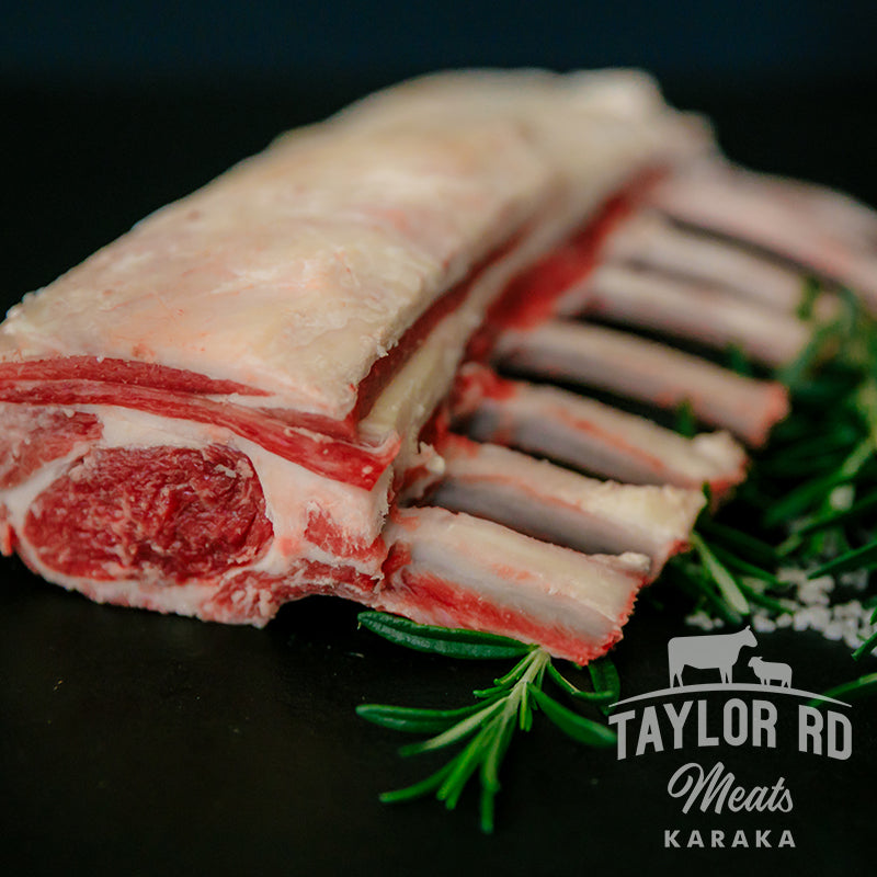 Taylor Road Meats offers premium Rack of Lamb, prized for its tender meat and delicious flavour, perfect for roasting or grilling to perfection