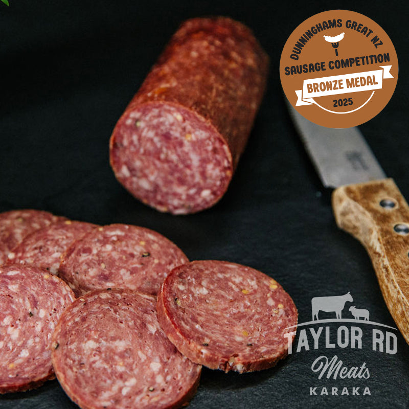Beef Salami - Half - AWARD WINNING